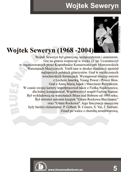 Blues nad Bobrem - Biuletyn 2008, strona 5