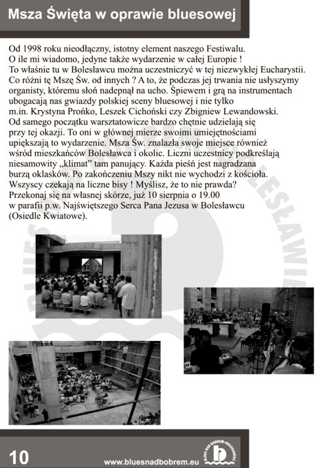 Blues nad Bobrem - Biuletyn 2008, strona 10