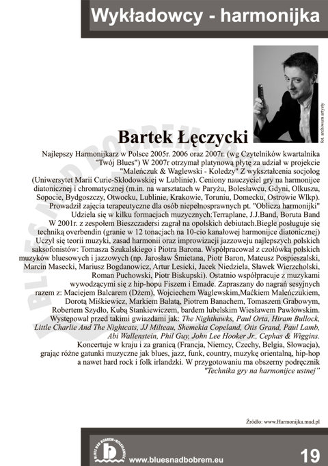 Blues nad Bobrem - Biuletyn 2008, strona 19