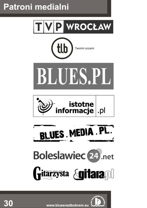 Blues nad Bobrem - Biuletyn 2008, strona 30