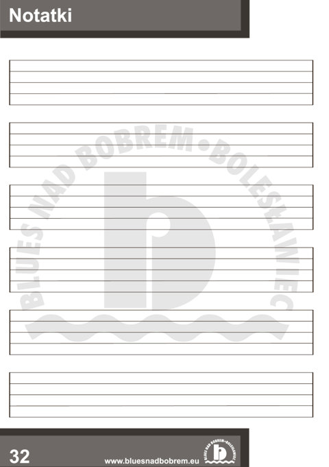 Blues nad Bobrem - Biuletyn 2008, strona 32