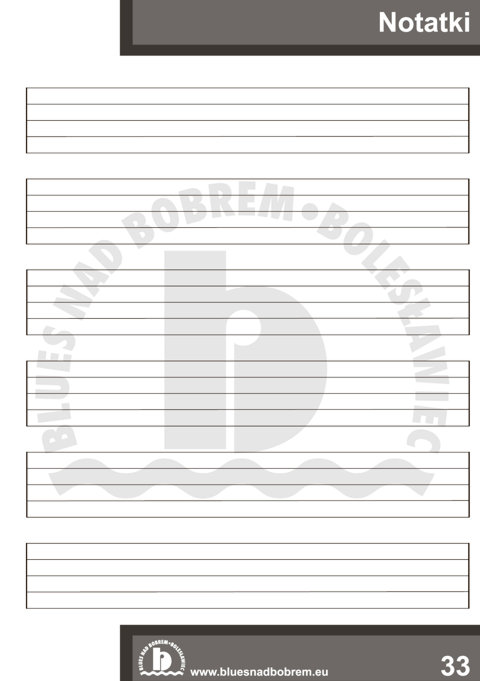 Blues nad Bobrem - Biuletyn 2008, strona 33