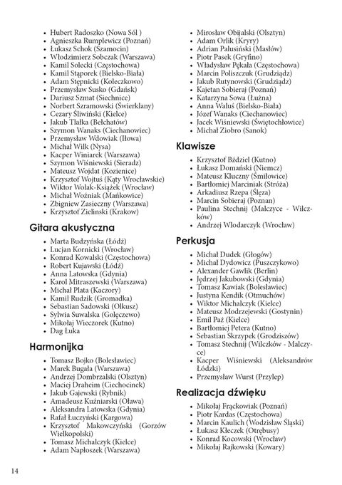 Blues nad Bobrem - Biuletyn 2010, strona 14